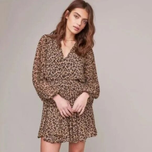 ASTR The Label Raphaela Mini Wrap Dress - Picture 1 of 4